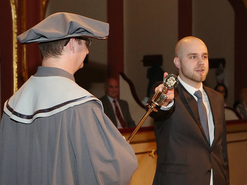 Promoce studentů Pedagogické fakulty Univerzity J. E. Purkyně v Ústí nad Labem.