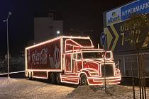 Do Ústí už přijel kamion Coca-Coly.