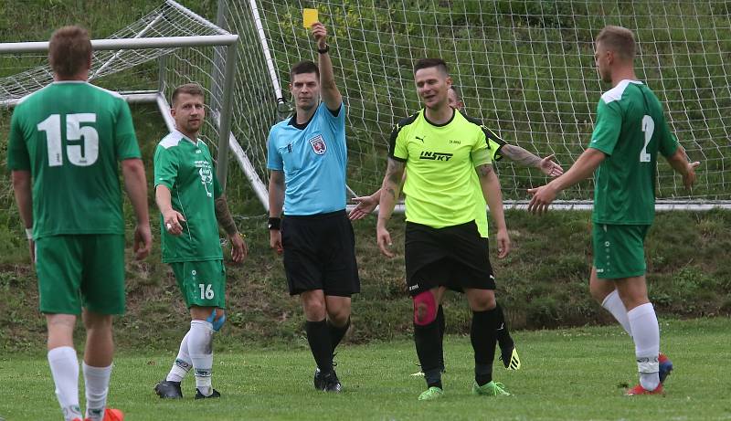 Brná (zelenočerní) - Vilémov, finále krajského poháru fotbalistů