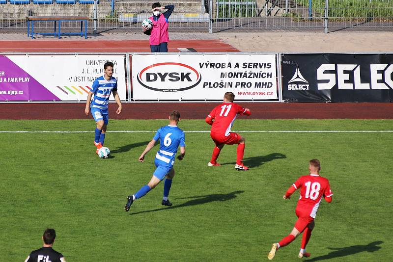 FK Arma Ústí vs. FK Blansko.