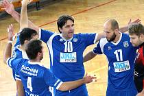 Volejbalisté Chabařovic vyhráli ve druhé lize už pět zápasů v řadě a opět mají důvody k radosti.