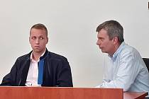 Michal Babulík s advokátem Janem Greisigerem