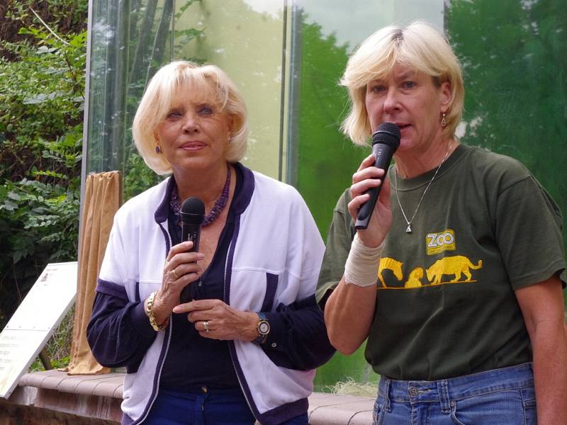 Marie Poledňáková vzpomínala na Dva lidi v zoo.
