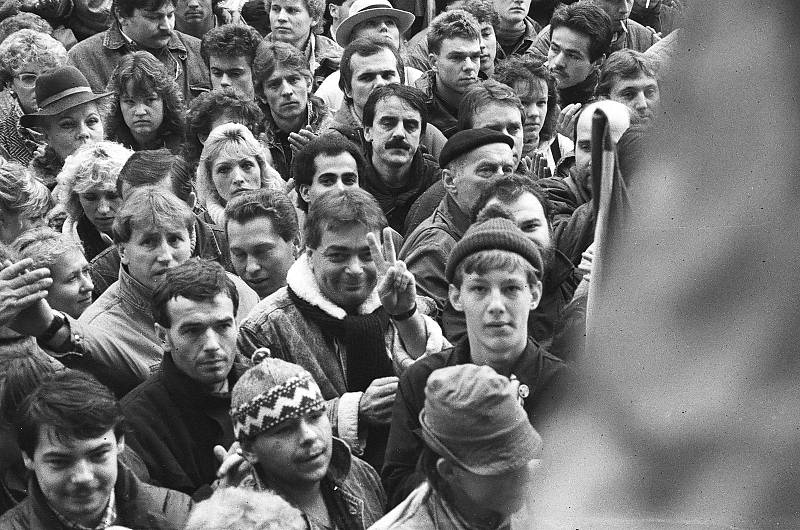 Listopad 1989 v Ústí nad Labem, generální stávka.