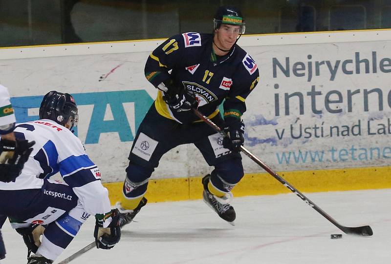 Hokejový zápas Ústí nad Labem a Benátky