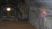 Stav svatých schodů před rekonstrukcí.