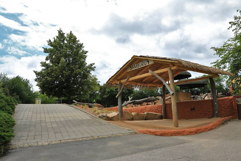 Nový africký výběh Samburu v Zoo Ústí nad Labem