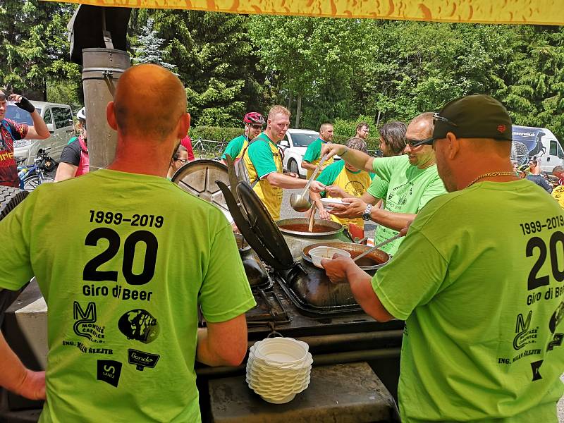 Tradiční libouchecká cyklotour Giro di Beer - Sobolův memoriál