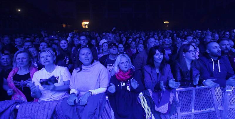 Koncert skupiny Lucie v Ústí nad Labem.