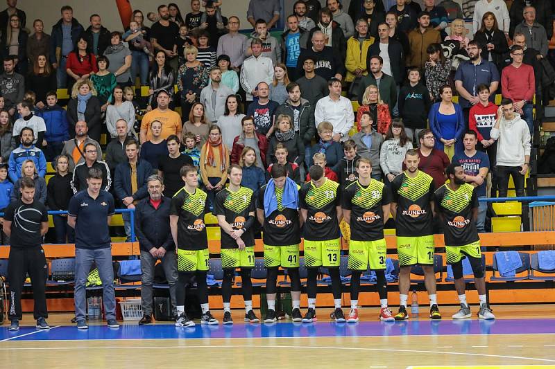 Basketbalový zápas Ústí a Děčín