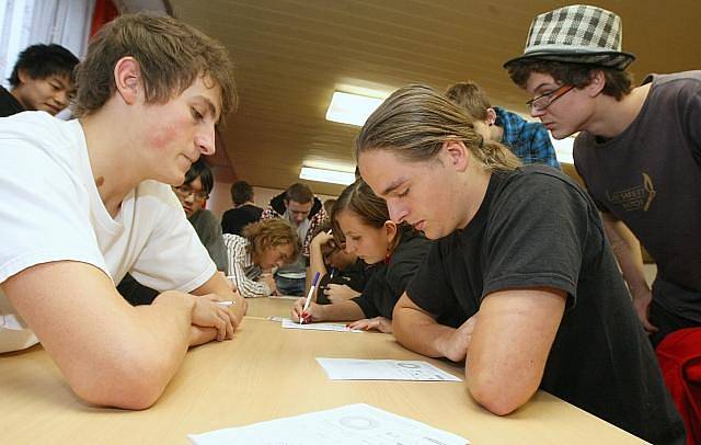 Střední škola technická pořádala turnaj v  piškvorkách.