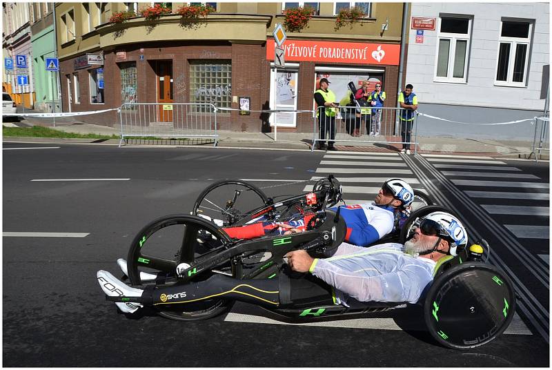 Závod handbikerů a Rodinný běh v Ústí nad Labem.