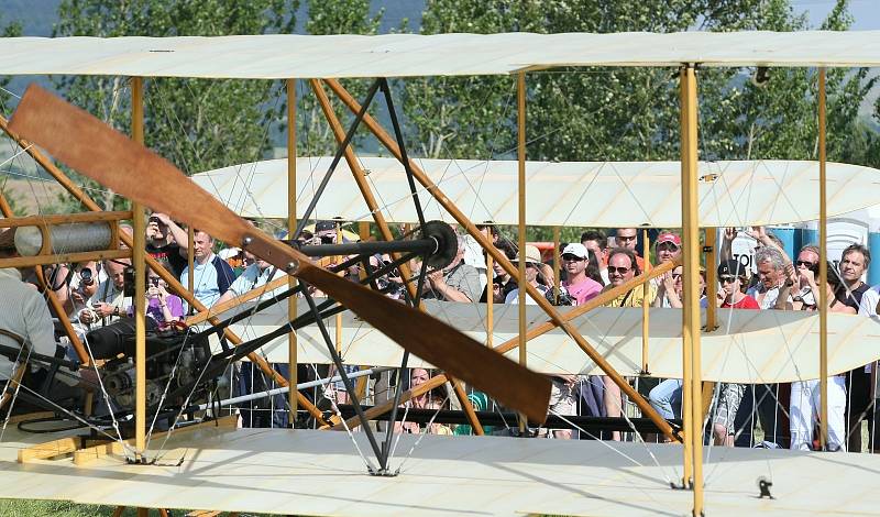 Jediný létající Wright flyer na světě, Ústí 2010