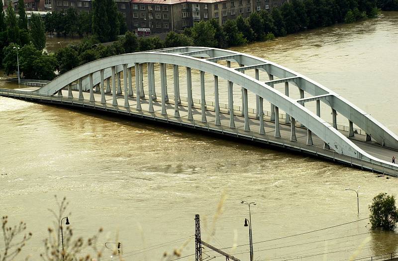 Povodeň 2002. Ústí nad Labem