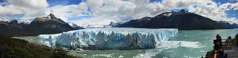 Ledovec Perito Moreno v argentinském národním parku Los Glaciares.
