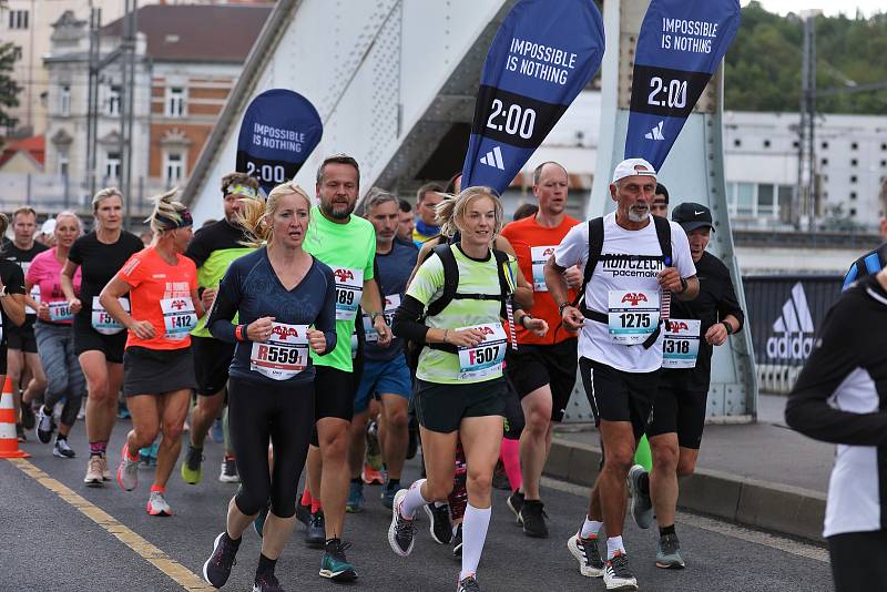 Mattoni 1/2Maraton v Ústí nad Labem.