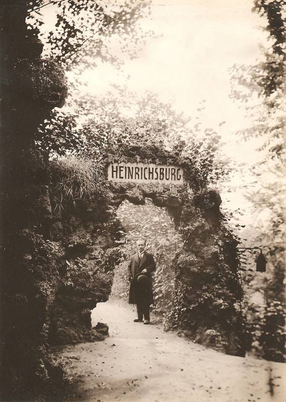 Lumpepark v Ústí nad Labem na historickém snímku