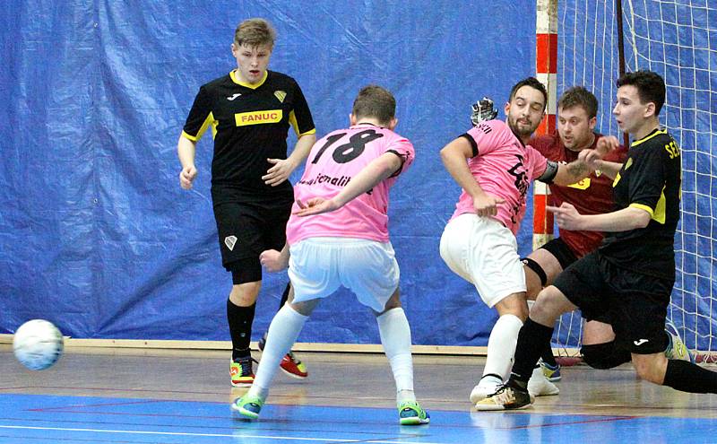 Fotogalerie ze zápasu 2. futsalové ligy Rapid Ústí n. L. - Malibu Mladá Boleslav