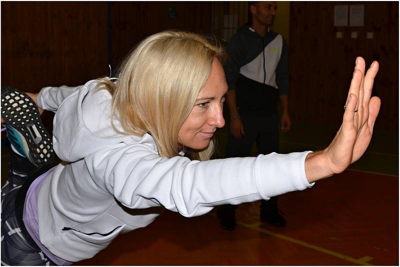 Eva Vrabcová - Nývltová v Ústí nad Labem.