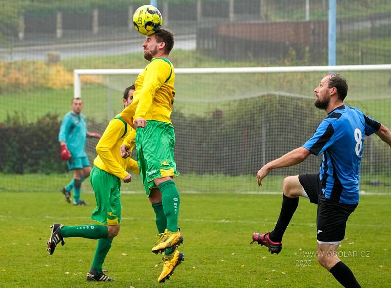 Sport fotbal I.B třída skupina A Chuderov (modrá) - Malšovice