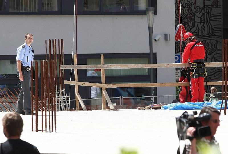 Členové Greenpeace protestovali v centru Ústí