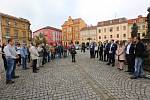 Volební lídři se na Lužickém náměstí v Rumburku ocitli v palbě otázek.