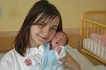 Martina Zástavová, porodila v ústecké porodnici dne 11. 3. 2012 (23.34) dceru Sáru (40 cm, 1,48 kg).