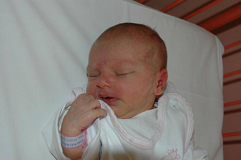 Lenka Podolská, porodila v ústecké porodnici dne 21. 5. 2011 (2.42) dceru Natálku (49 cm, 2,58 kg).