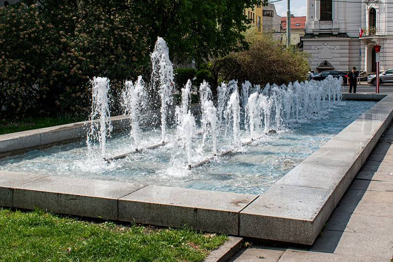 Festival chutí na Lidickém náměstí v Ústí nad Labem.