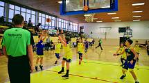 Basketbalisté Slunety Ústí n. L. v kategorii U12 vyhráli oba zápasy v Litoměřicích.