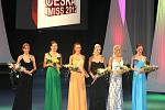 Těchto šest slečen jde ze soutěže v  Ústí do semifinále České Miss 2012.