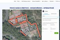 Hřbitov v Krásném Březně je jako první v Ústí nad Labem interaktivně.