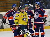 Hokejový zápas Ústí a Litoměřice