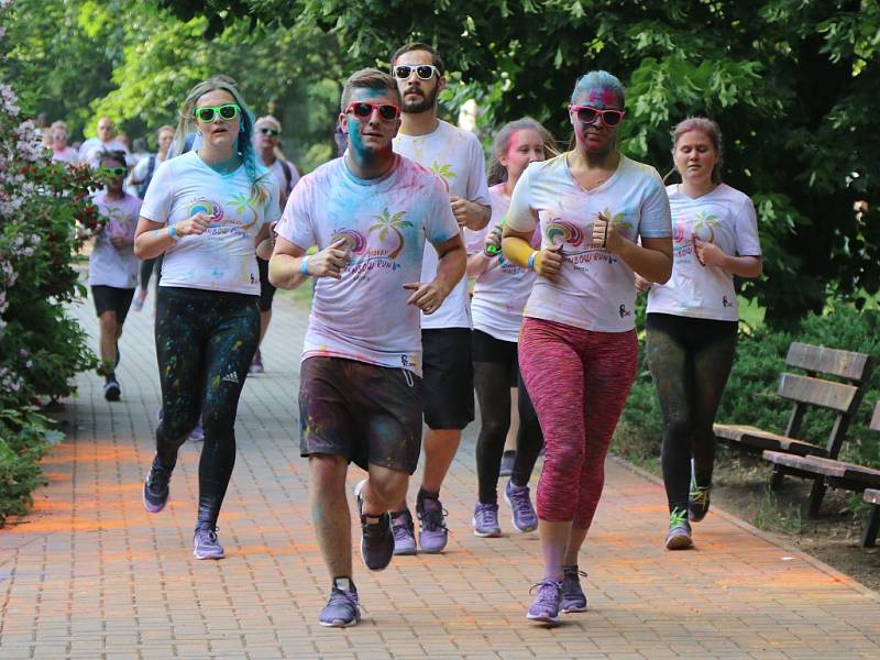 Rainbow Run na ústecké Severní Terase