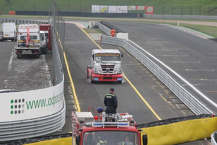 Czech Truck Prix, neboli Mistrovství Evropy tahačů.