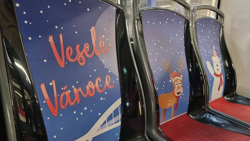 Vánoční trolejbusy vyjedou od ulic Ústí nad Labem v neděli.