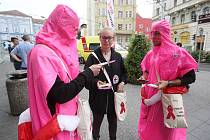 V Ústí nad Labem testovali zájemce bezplatně a anonymně na vir HIV.