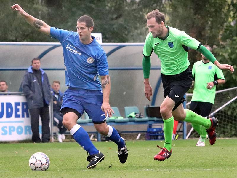 Chuderov (v zeleném) porazil Proboštov 4:1.