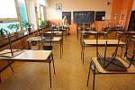 Do stávky škol se zapojili také učitelé ze Základní školy Stříbrnická včetně učitele matematiky Martina Karhana
