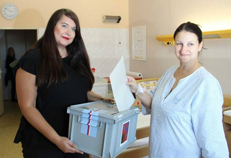 Volby v Masarykově nemocnici v Ústí.