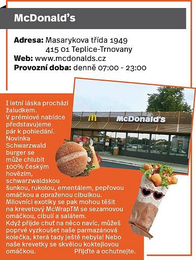 McDonald’s Teplice-Trnovany