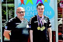 Ústečtí plavci přivezli sedm medailí z letních MČR