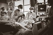 Práce ústeckých zdravotníků během pandemie koronaviru
