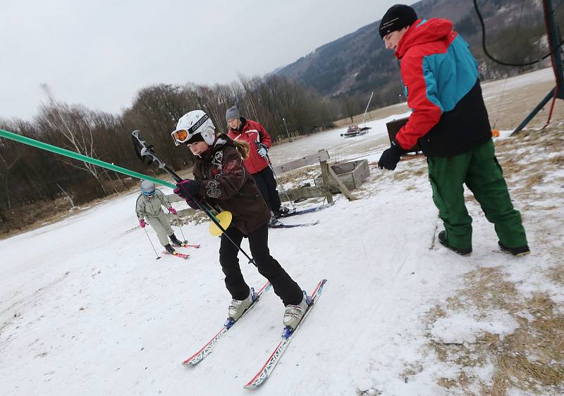 Lyžaři si v Malečově opět mohou užívat lyžování dosyta.