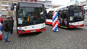 Na nových linkách MHD v Ústí nad Labem budou jezdit i nové autobusy a trolejbusy.
