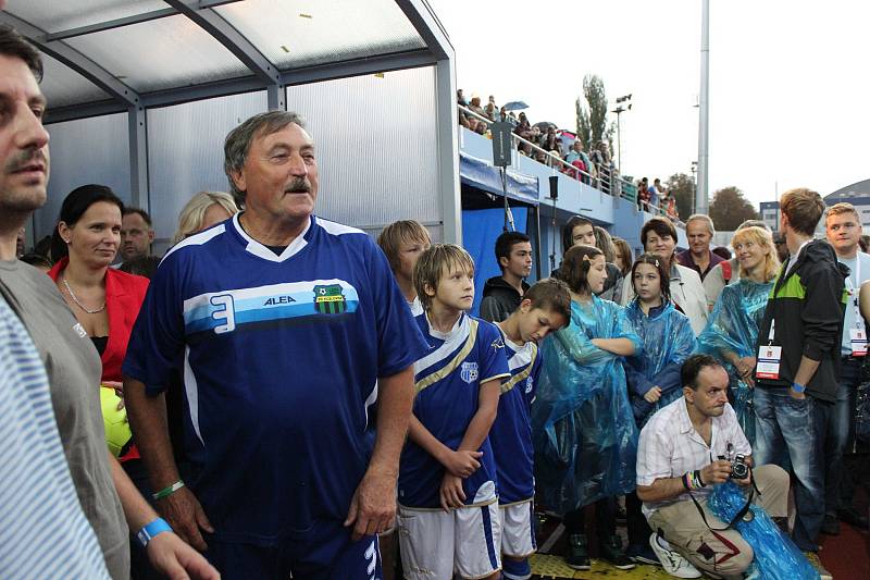 Slavnostní otevření městského stadionu v Ústí