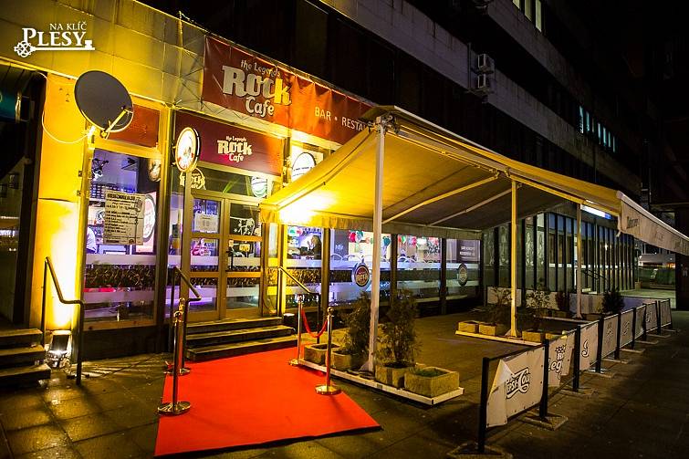 Rock café v Ústí nad Labem na archivním snímku