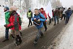 Asi pět desítek aktivistů, kteří na protest proti válce v Sýrii jdou z Berlína do Halabu (Aleppa), dorazilo dnes dopoledne do České republiky. České hranice překročili v Petrovicích.