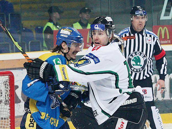 Hokejové utkání dne 3. dubna 2009: Ústí nad Labem - Mladá Boleslav.