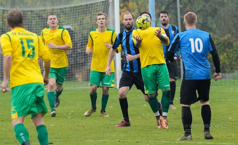 Sport fotbal I.B třída skupina A Chuderov (modrá) - Malšovice